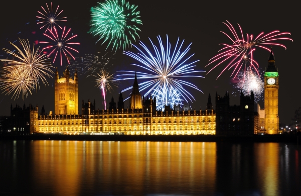 New Year Eve celebrations at London 